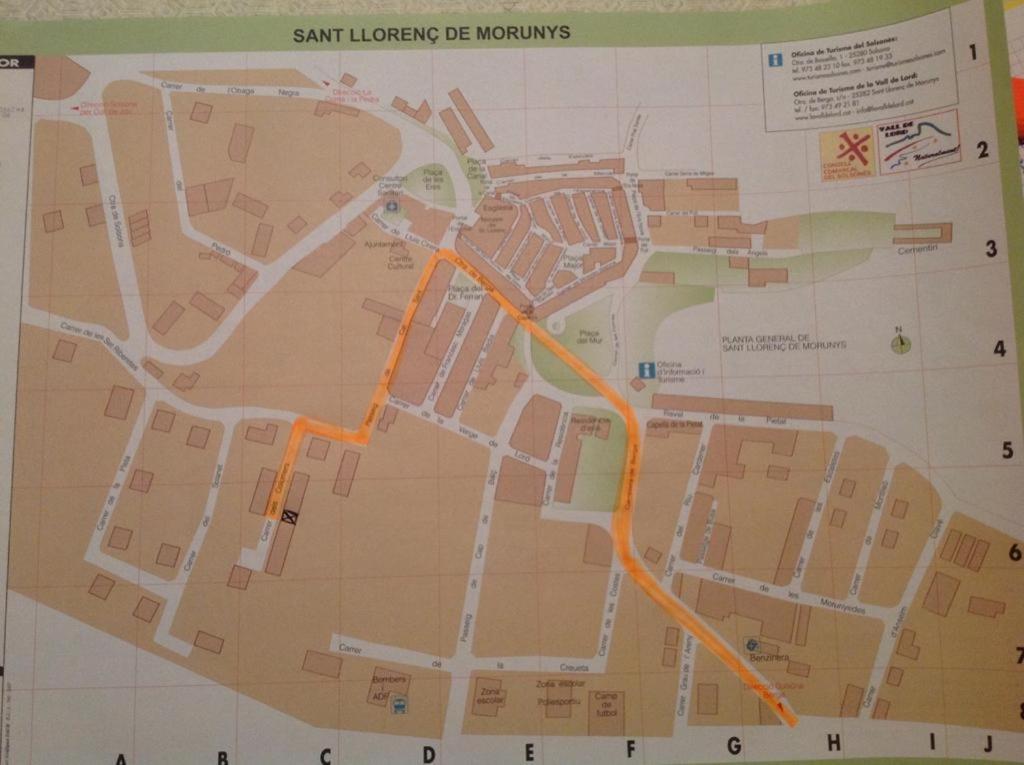 Can Lladoner Sant Llorenç de Morunys Bagian luar foto