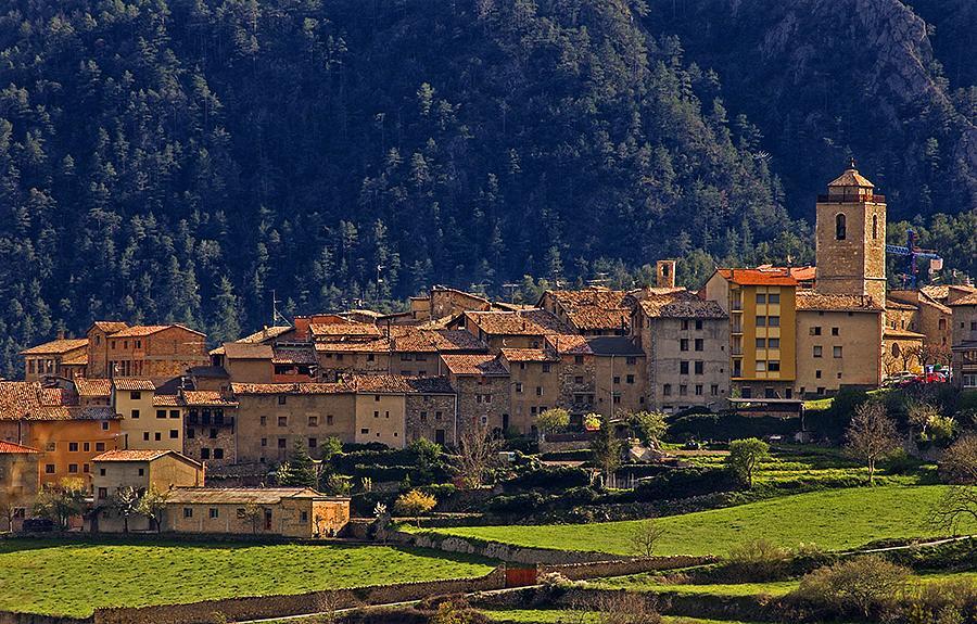 Can Lladoner Sant Llorenç de Morunys Ruang foto